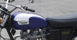 Triumph 650 Cc Motor Cycle