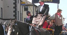 Horsedrawn Brewer’S Dray: On Gravel
