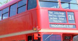Aec Regent Bus (1950’S Model): Exterior