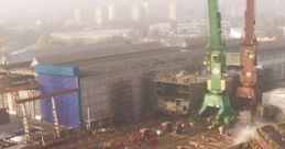 Ship Launch: 3,200 Tons Sideways Launch