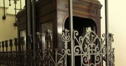 Old Fashioned Lift With Gates (Exterior)