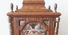 Domestic Clock (Double-Strike On Wood)