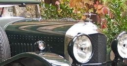 Motor Car: 1929 4 1-2 Litre Bentley  Soundboard
