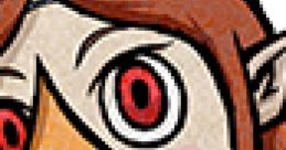 Medli from The Legend of Zelda: The Wind Waker with distinctive red eyes and a bird-like appearance, showcasing her unique character design.