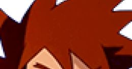 Gary Oak from Pokémon Puzzle League, known for his competitive spirit and iconic spiky hairstyle. A classic character!