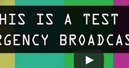 Emergency Broadcast System Alert