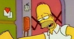 Homer Simpson humorously advises Bart on fooling others, perfect for April Fools' Day inspiration and laughs.