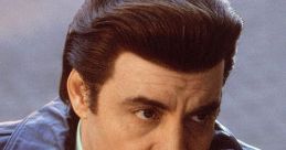 Silvio Dante displaying his iconic hairstyle and stylish attire, capturing the essence of The Sopranos character.