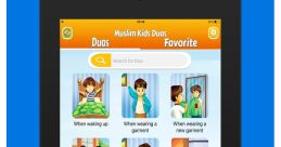 Daily Duas for Muslim Kids Soundboard