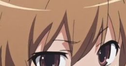 Tsundere girl character with playful expression, featured in "Tsundere Girl Voice" by DarkNightPrincess. Unique anime style.
