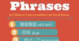 Basic Mandarin Chinese phrases