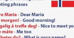 Basic Norwegian phrases