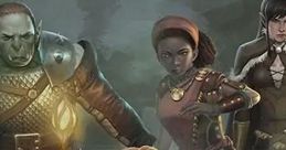 Diverse group of D&D characters, including warriors and spellcasters, ready for adventure in a mystical setting.