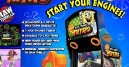 SpongeBobuarePants - Nicktoons Nitro - Character Voices (Arcade)