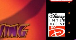 Cover art for "Darkwing Duck" on NES showcasing vibrant logo and branding from Disney Interactive and Nintendo.