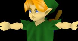 Young Link - The Legend of Zelda: Ocarina of Time - Playable Characters (Nintendo 64)