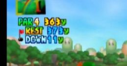Yoshi - Mario Golf - Characters (Nintendo 64)