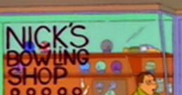 Kent Brockman - The Simpsons Bowling - Miscellaneous (Arcade)