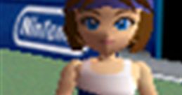 Kate - Mario Tennis - Characters (Nintendo 64) Character from the Nintendo 64 game Mario Tennis.