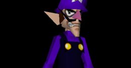 Waluigi - Mario Tennis - Characters (Nintendo 64)
