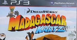 Menu - Madagascar Kartz - Effects (PlayStation 3)
