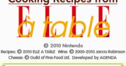 1000 Cooking Recipes from Elle a Table - Video Game