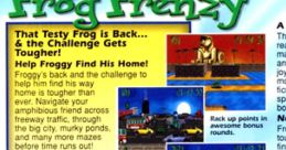 3D Frog Frenzy - Video Game