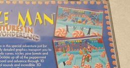 3D Maze Man Adventures in Winter Wonderland - Video Game