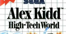 Alex Kidd: High-Tech World Anmitsu Hime あんみつ姫 - Video Game
