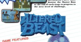 Altered Beast (System 16B) 獣王記 - Video Game