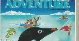 Antarctic Adventure (ColecoVision) けっきょく南極大冒険 - Video Game