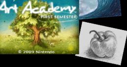 Art Academy First & Second Semester わりと本格的 絵心教室 前期&後期 - Video Game