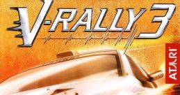 V-Rally 3 - Video Game Video game from V-Rally 3 for GC, PS2, Windows, Xbox. Published by Atari, Infogrames (2003).