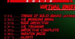 Metal Gear Solid - Virtual Existence - Video Game