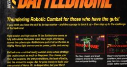 Metaltech Battledrome - Video Game Video game from Metaltech Battledrome for MS-DOS. Published by Sierra On-Line (1994).