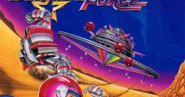 Burning Force (Namco System 2) バーニングフォース - Video Game