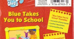 Blue's Clues - You Take Blue To School - Video Game