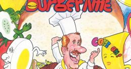 Burger Time (Lock'n'Chase) Hamburger ハンバーガー - Video Game