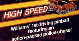 High Speed (Williams Pinball) - Video Game