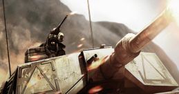 Close-up of a powerful tank from World at Arms, depicting intense action and military strategy gameplay by Gameloft.