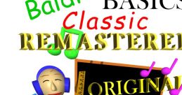 Baldi's Basics Classic Remastered Original - Video Game