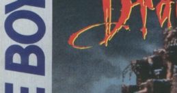 Bram Stoker's Dracula - Video Game Video game from Bram Stoker's Dracula for GB. Published by Sony Imagesoft (1993).