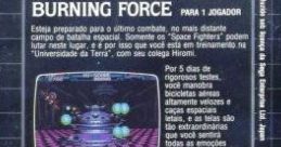 Burning Force バーニングフォース - Video Game