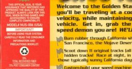 California Speed - Video Game