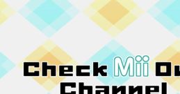 Check Mii Out Channel - Video Game Video game from Check Mii Out Channel for Wii. Published by Nintendo (2007).