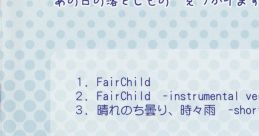 FairChild Original MAXI Single FairChild - 榊原ゆい - Video Game