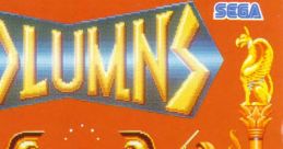 Columns & Columns 2 COLUMNS•COLUMNS II コラムス・コラムスⅡ - Video Game