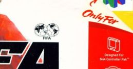 FIFA Soccer 64 - Video Game Video game from FIFA Soccer 64 for N64. Published by Electronic Arts (1997).