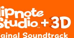 Flipnote Studio + 3D Original track (DSi) うごくメモ帳 - Video Game