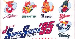 J-League Super Soccer '95 Jリーグスーパーサッカー'95 実況スタジアム - Video Game